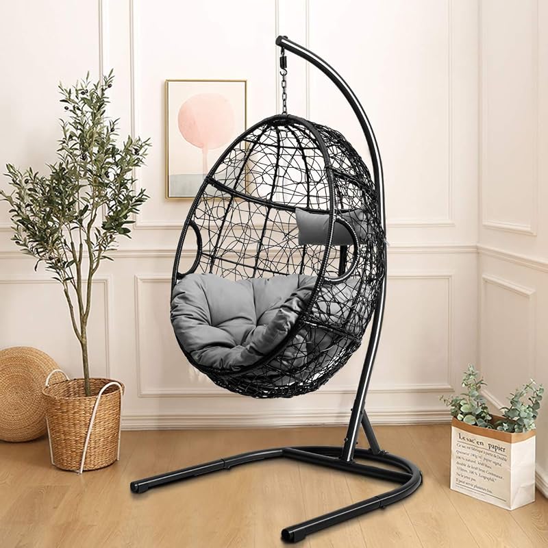 Giantex Hanging Egg Chair with Stand — $376