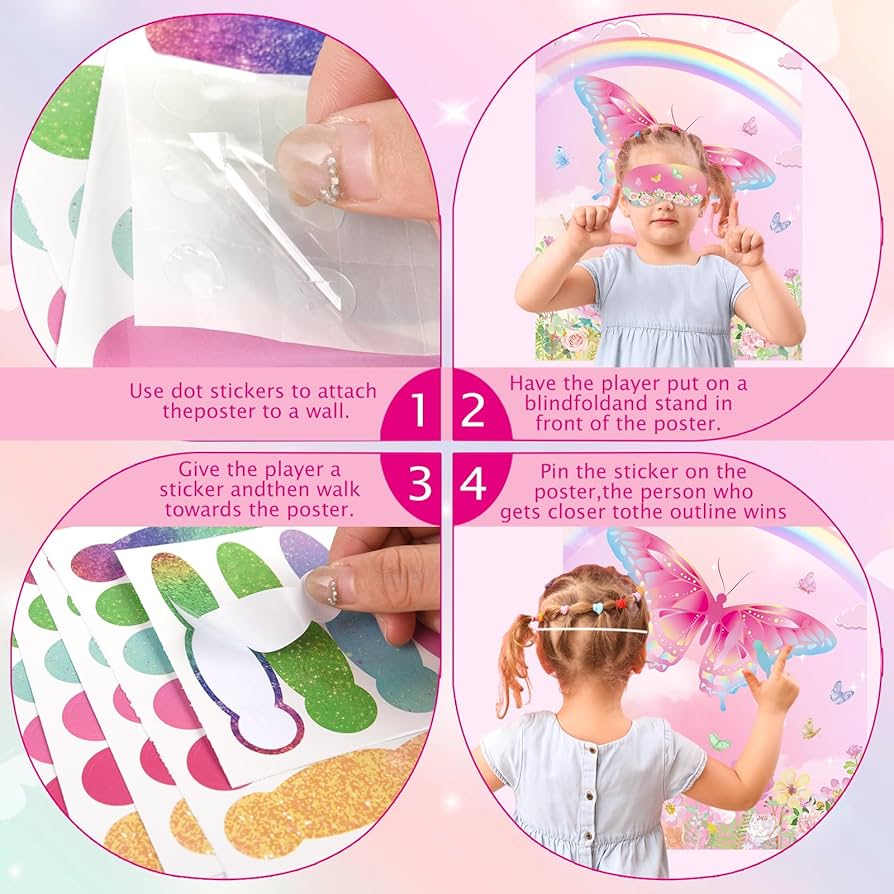 L BUTTON BUTTERFLY BOA ｜birthdaybash Amazon.com: Dokuna Purple Butterfly Birthday Decorations, 9