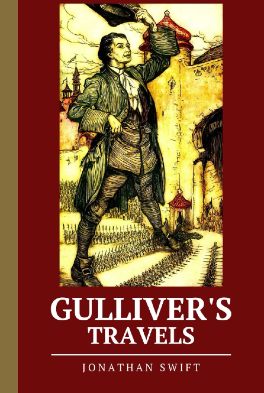 Gulliver's Travels: with original illustrations-annotated