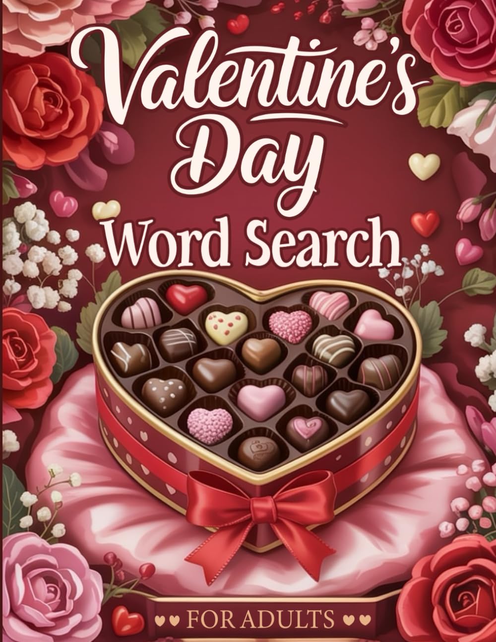 Valentine’s Day Word Search for Adults: 100 Romantic and Fun Word Search Puzzles to Celebrate Love