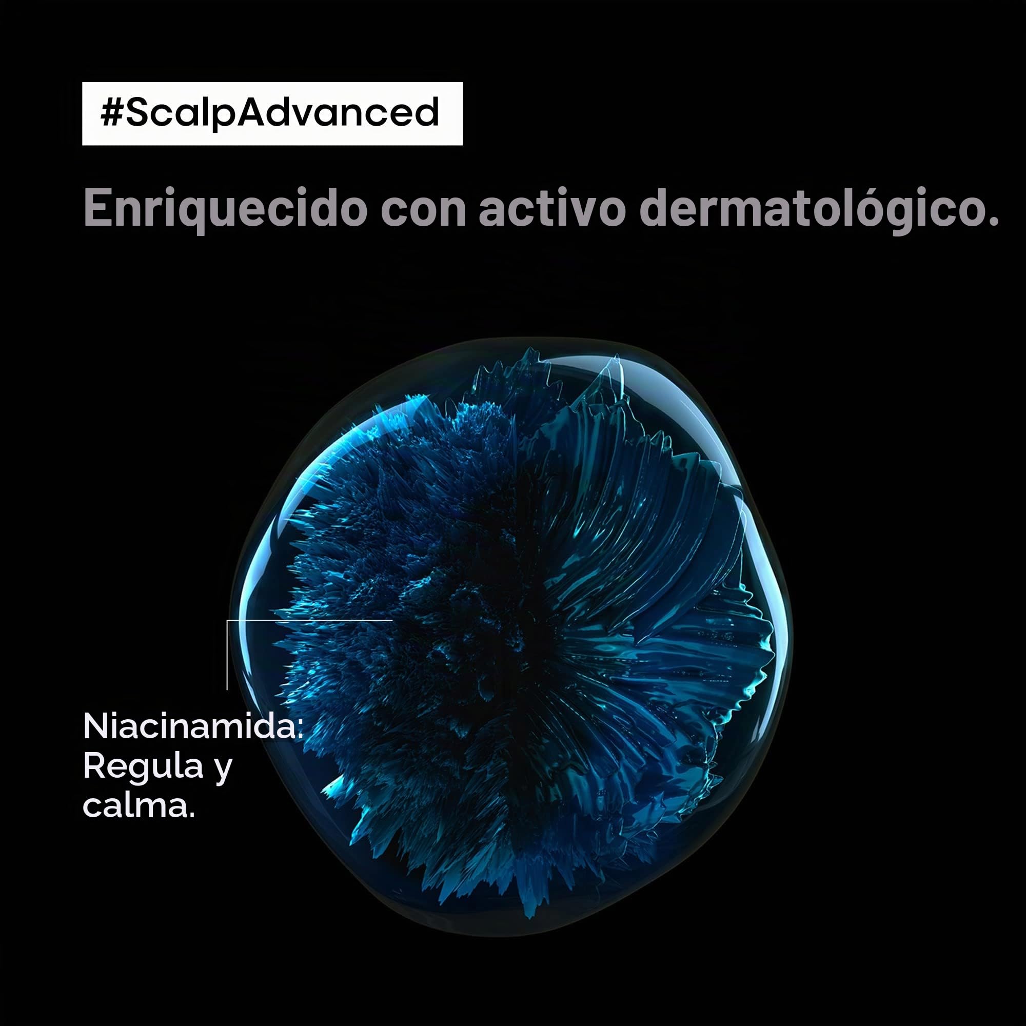 L’Oréal Professionnel, Champú Anti Malestar Enriquecido con Activos Dermatológicos para Cuero Cabelludo Sensible, Scalp Advanced, 500 ml (Paquete de 2)