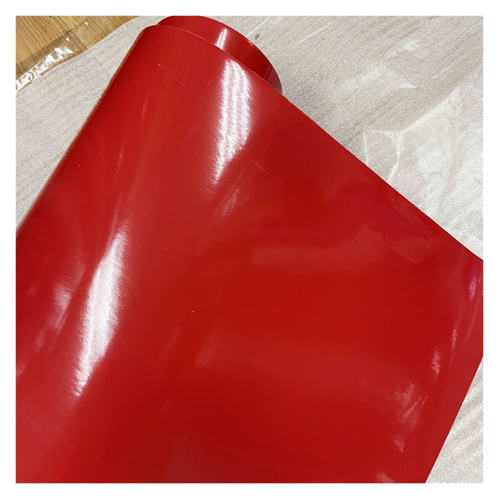 10/20/30/40/50 * 152 CENTIMETRI Nero rosso Lucido Pellicola Del Vinile Lucido Lucido Car Wrap Foil Sticker Con Bolle D'aria Libero Moto Car Wrapping (Color : Dark blue, Size : 50CM X 300CM)