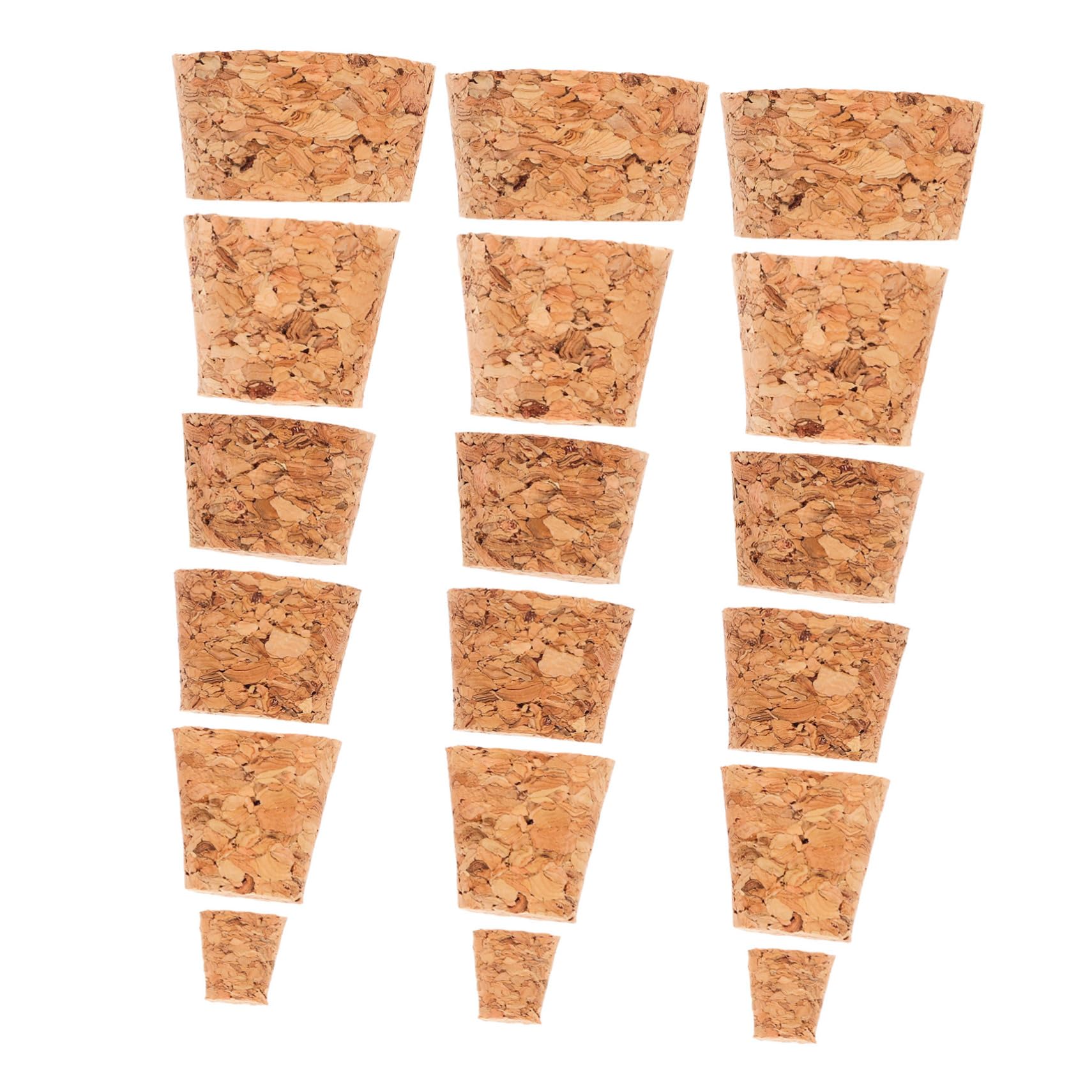 ULTECHNOVO 4sets Tappi Sughero Per Bottiglie Di Vino Diverse Per Craft e Conservazione Realizzati Sughero Resistente Perfetti Per Bottiglie e Barattoli Artigianali