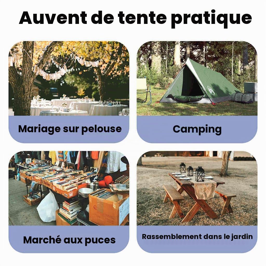 vidaXL Tente de Réception Pliable Tonnelle de Jardin Tonnelle de Patio Pavillon de Terrasse Auvent d'Extérieur 3x4 m Acier Anthracite