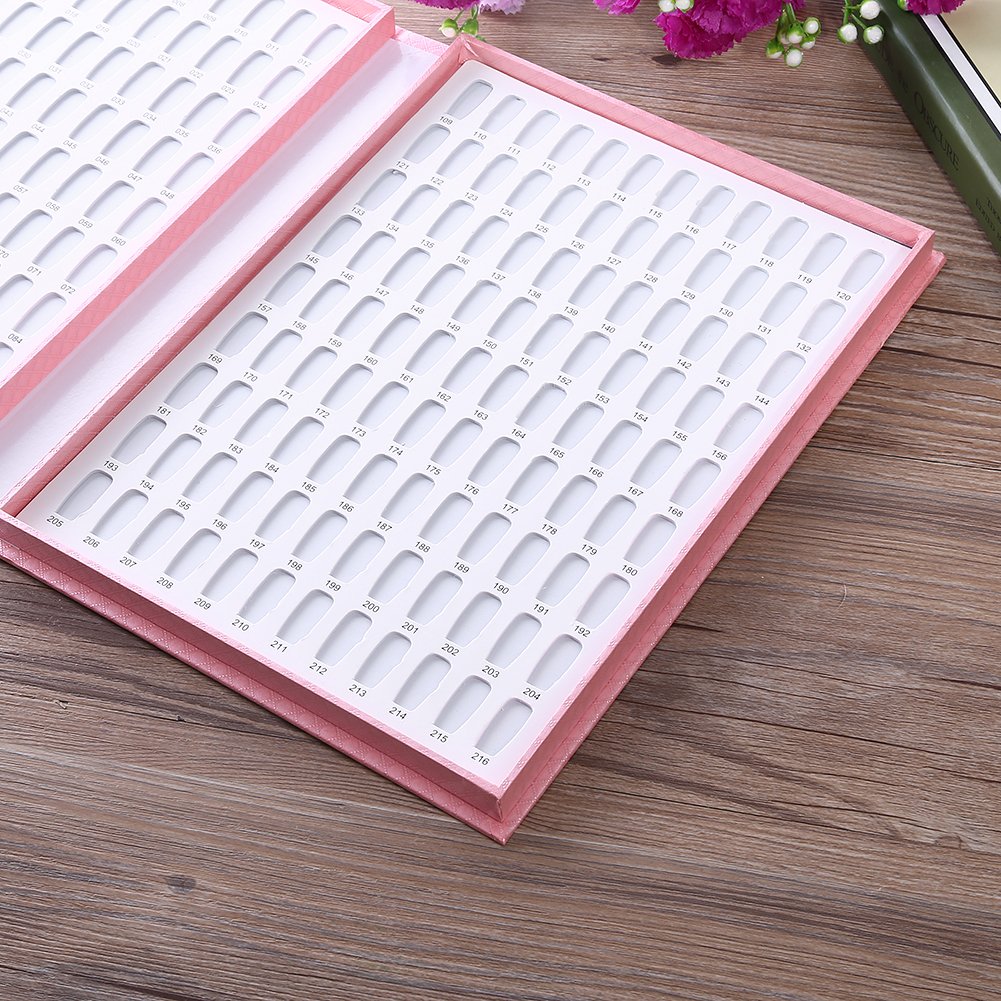 Amazon.com : Nail Color Chart Display, Nail Gel Color Card, Nail