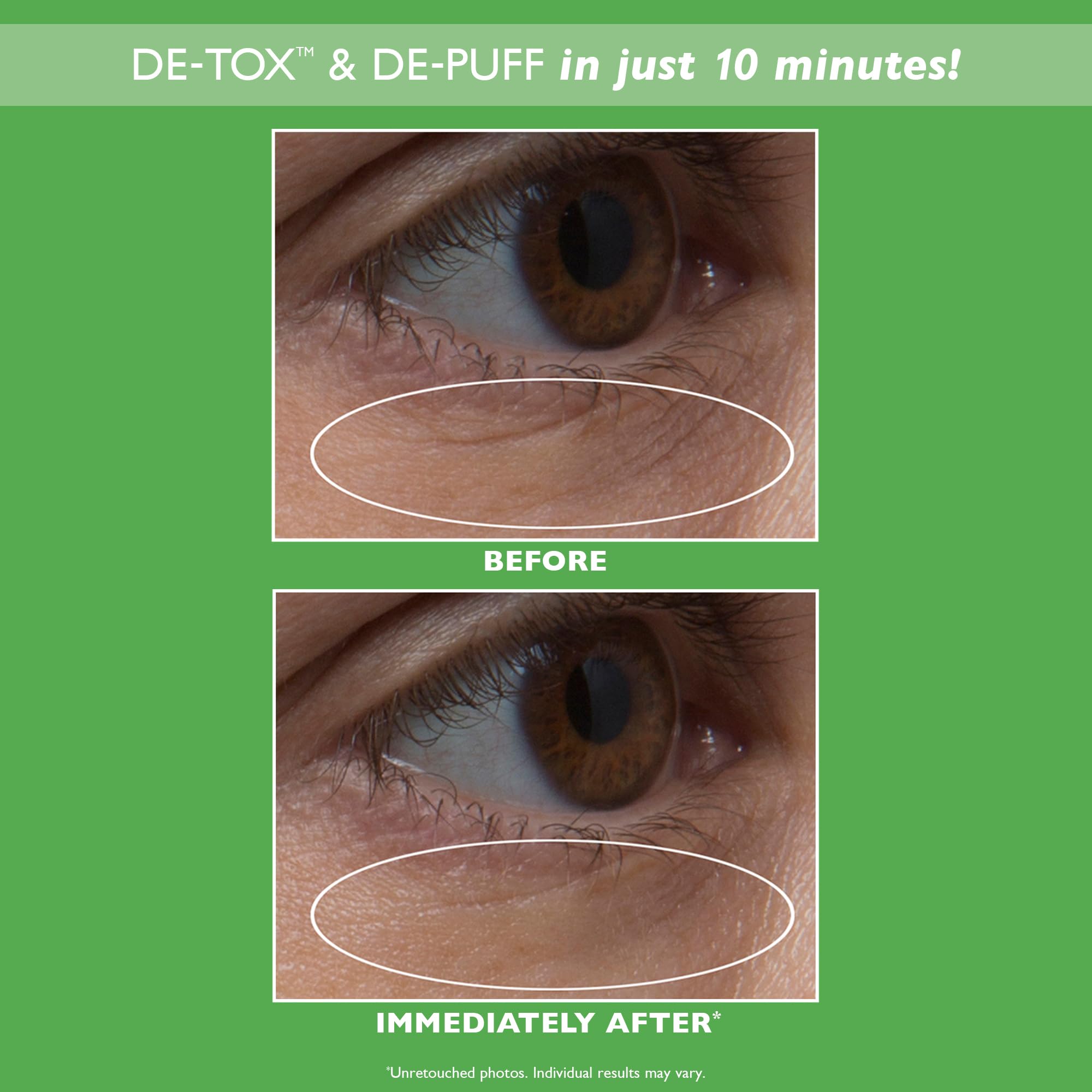 Peter Thomas Roth Cucumber De-Tox™ Hydra-Gel Eye Patches - 15 Paia | Patch Occhi Idratanti e Decongestionanti con Cetriolo, Camomilla e Acido Ialuronico | Per Occhiaie, Gonfiore e Linee Sottili