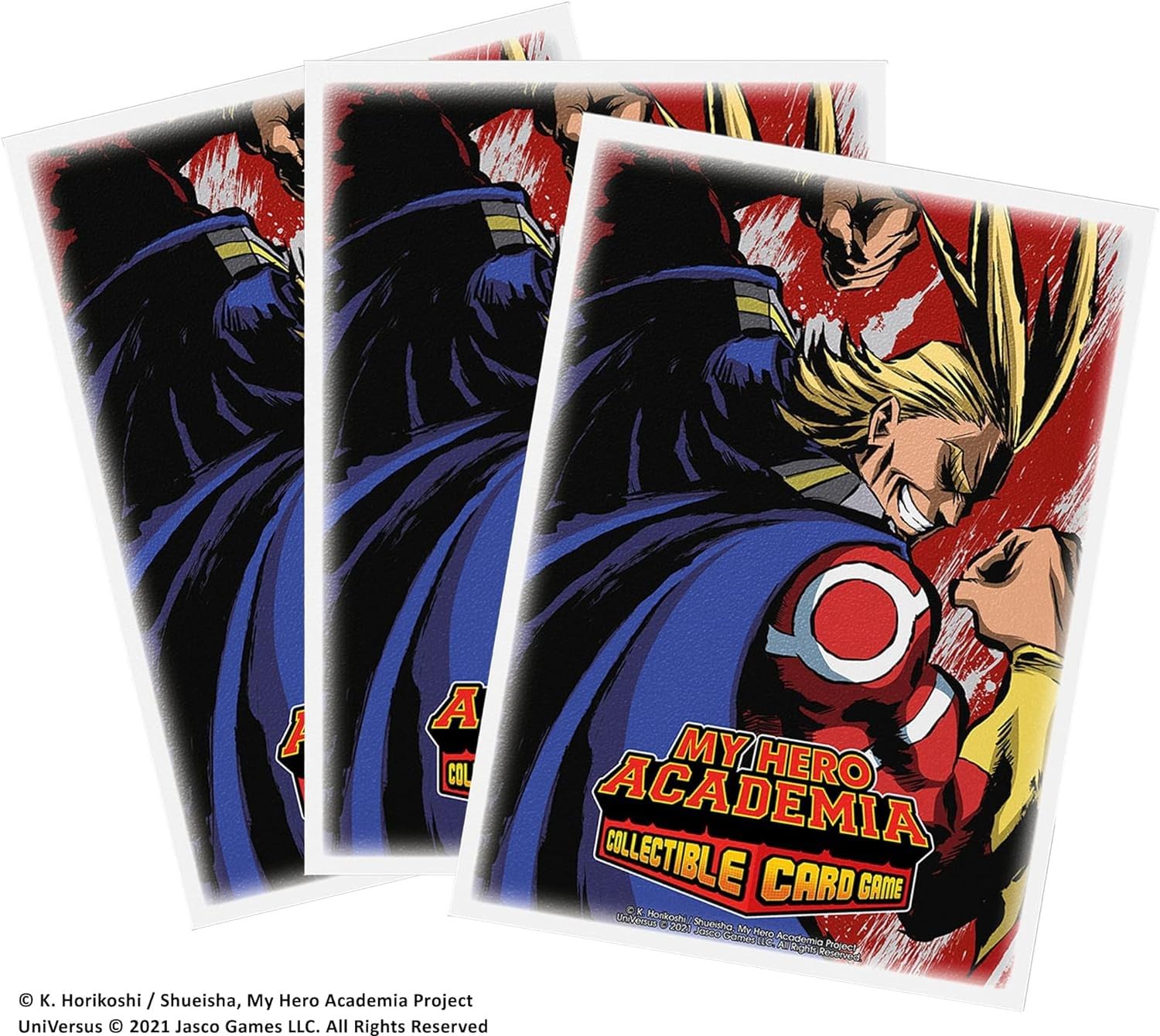 my hero academia card sleeves Amazon.com: My Hero Academia Collectible Card Game Card Sleeves | 100 Dragon Shield Art Sleeves | Card Game Holder | PVC and Acid-Free