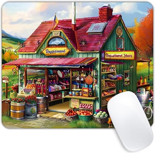 Miniatura 18 de Alfombrilla de mouse personalizada con base de goma antideslizante para computadoras, portátil, oficina, escritorio, accesorios para mouse The Tree