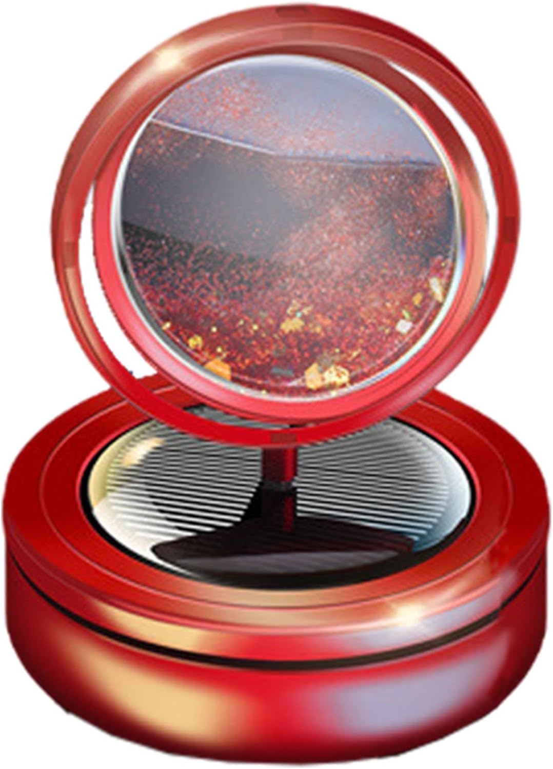 太陽エネルギー車用清浄機、車用ソーラー芳香剤,ソーラー流砂アロマセラピー装飾 - 車の芳香剤ソーラー回転クリエイティブ車の香水の装飾