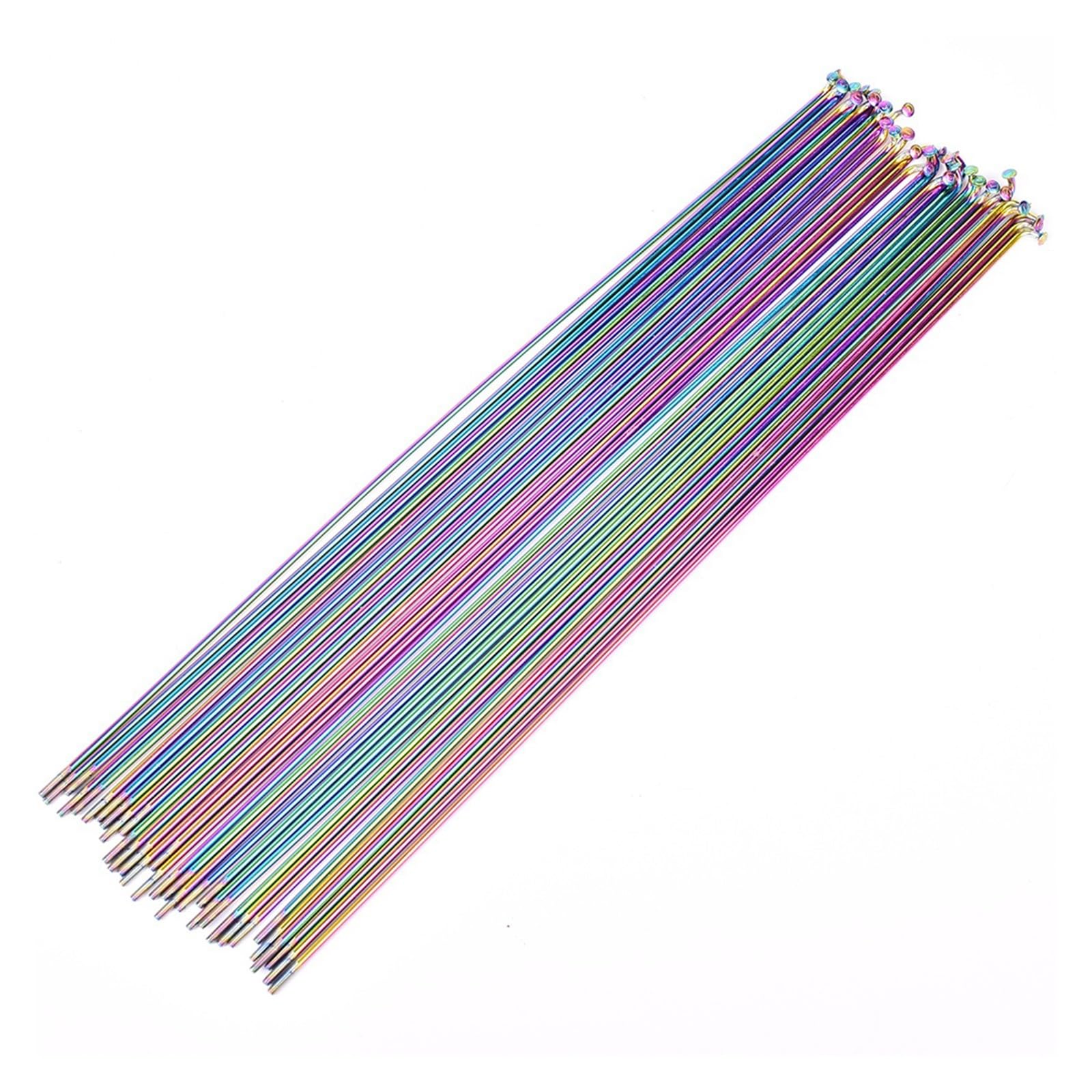 Rayons de vélo colorés en acier inoxydable pour personnaliser votre vélo de ville au quotidien