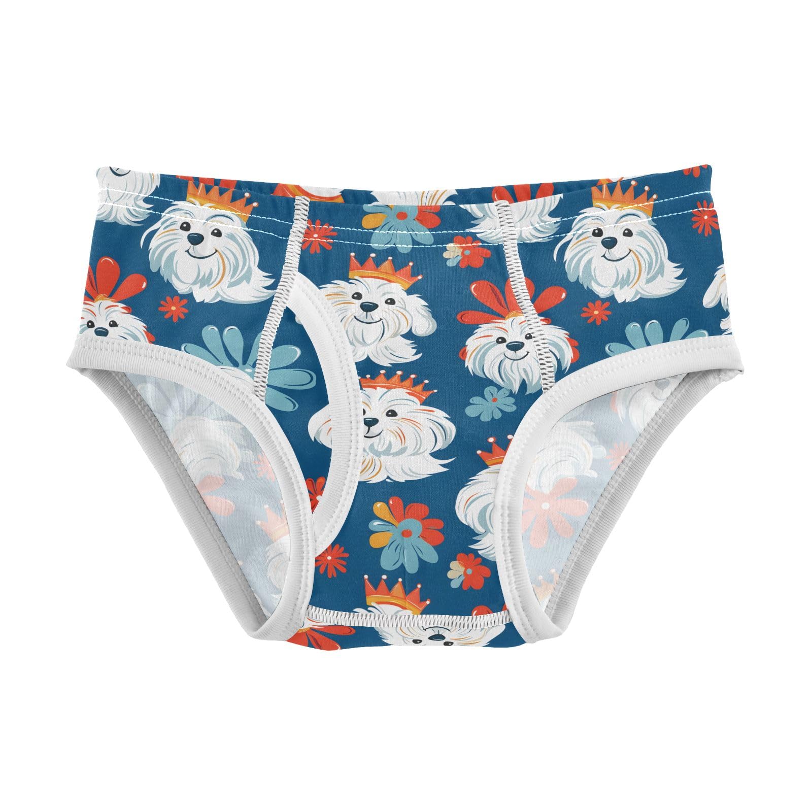 Boys Exclusive Briefs Toddler Underwear 95 Combed Cotton Boxerbriefs 2T Animal Dog Tile