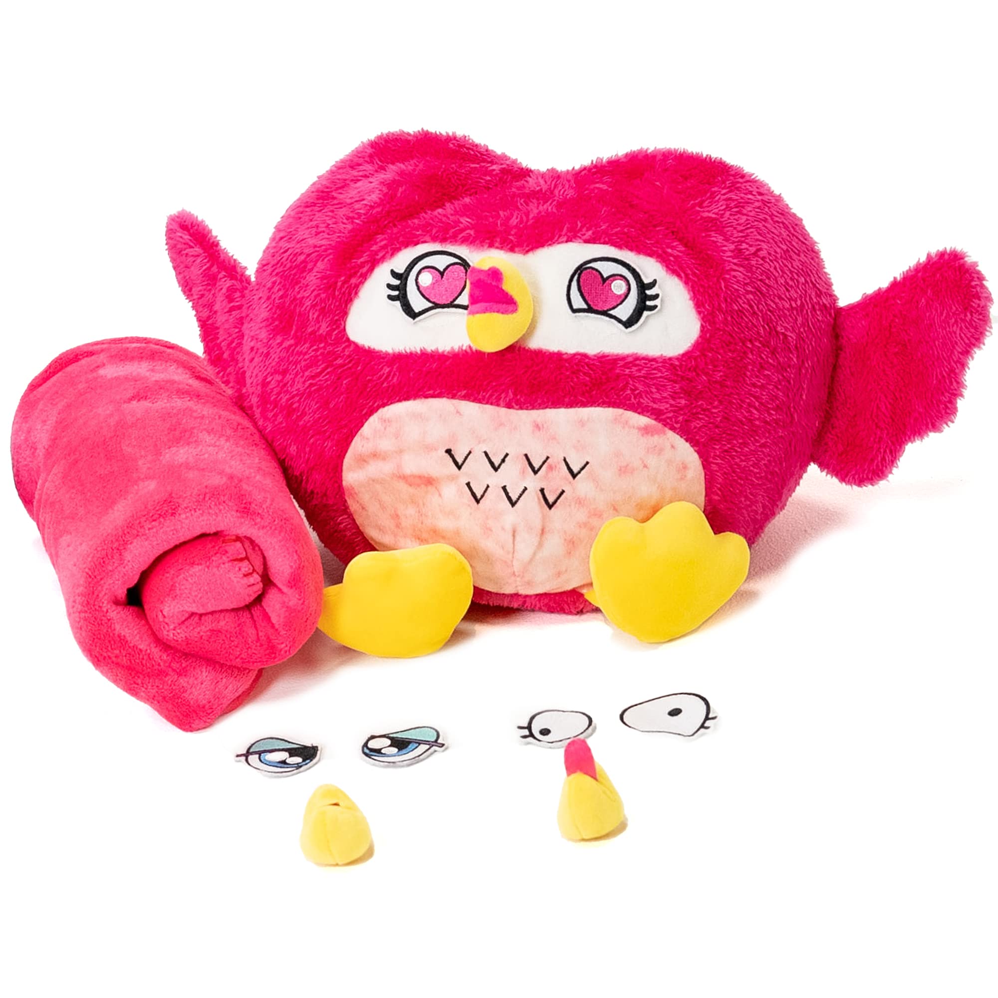 animal pillow with blanket