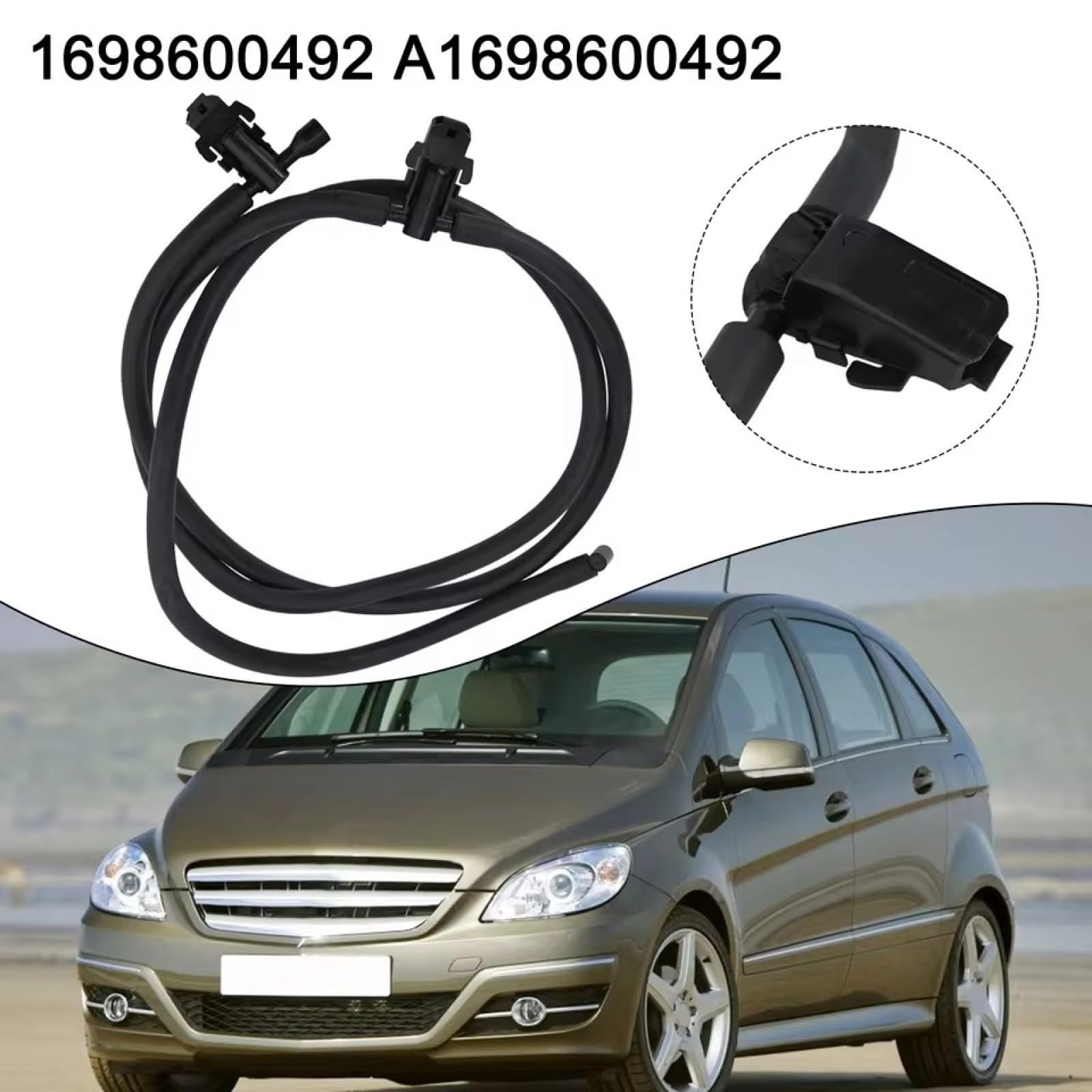 Accesorio Boquilla Coche Para Benz Para A-Class W169 2004-2012