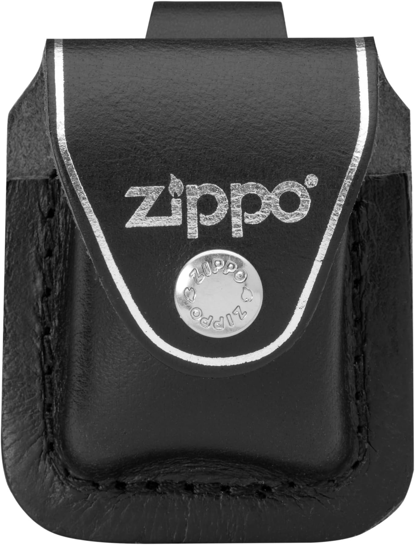 •Genuine Leather•Black •Loop