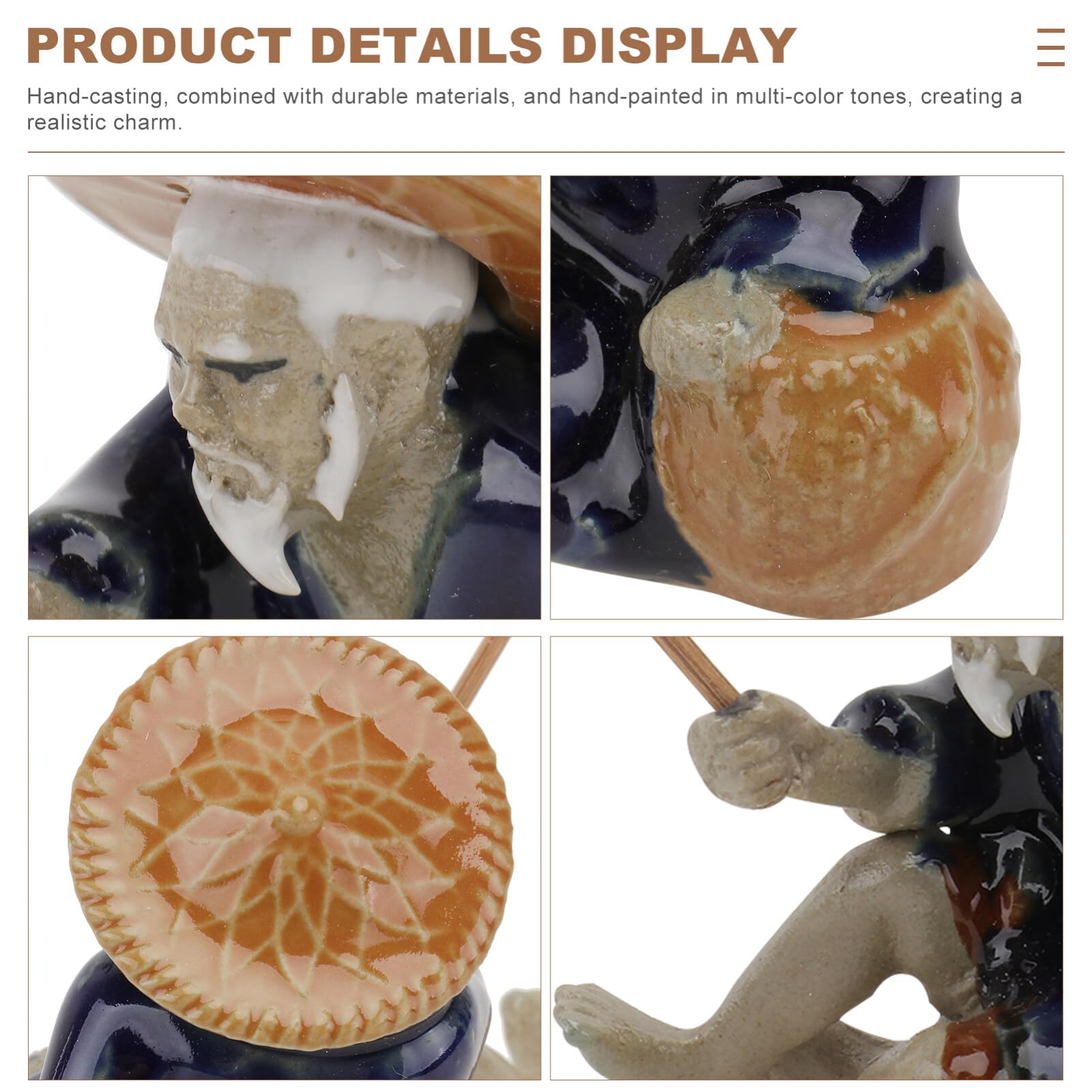 極上古美術品　マンモス　置物　漁翁 魚釣りの老人 極上古美術品 マンモス 置物 漁翁 魚釣りの老人 極上古美術品