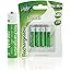 HQ Rechargeable AAA Batteries Nimh 700mAh (4 Batteries)