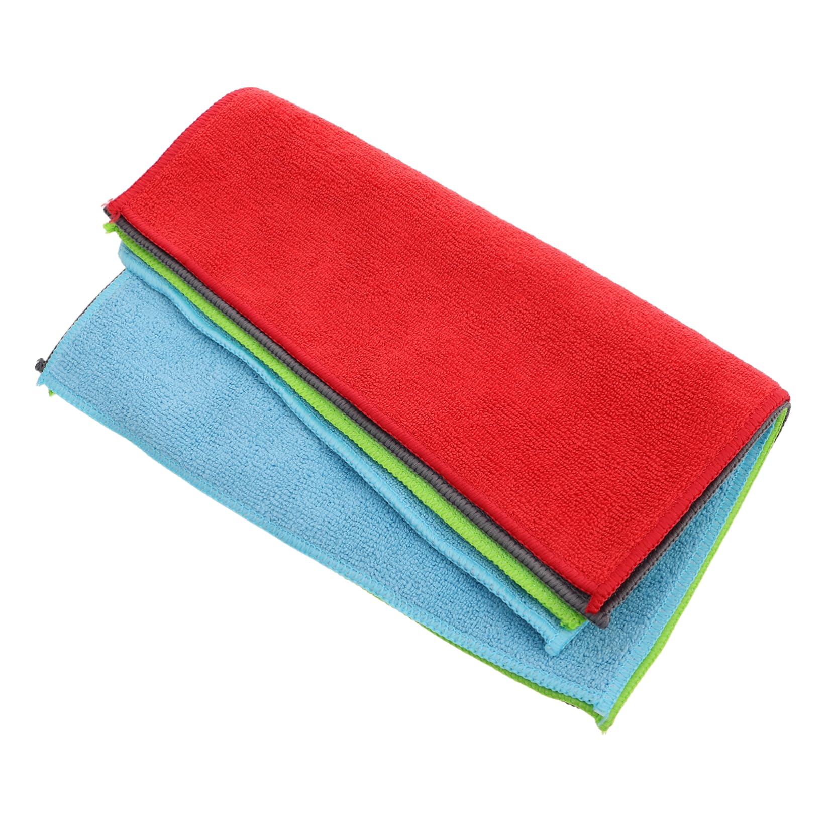 FOMIYES Panni in Microfibra per Pulizia Multiuso 24 Pz Strofinacci Riutilizzabili per Casa, Cucina, Auto, Vetri e Pavimenti