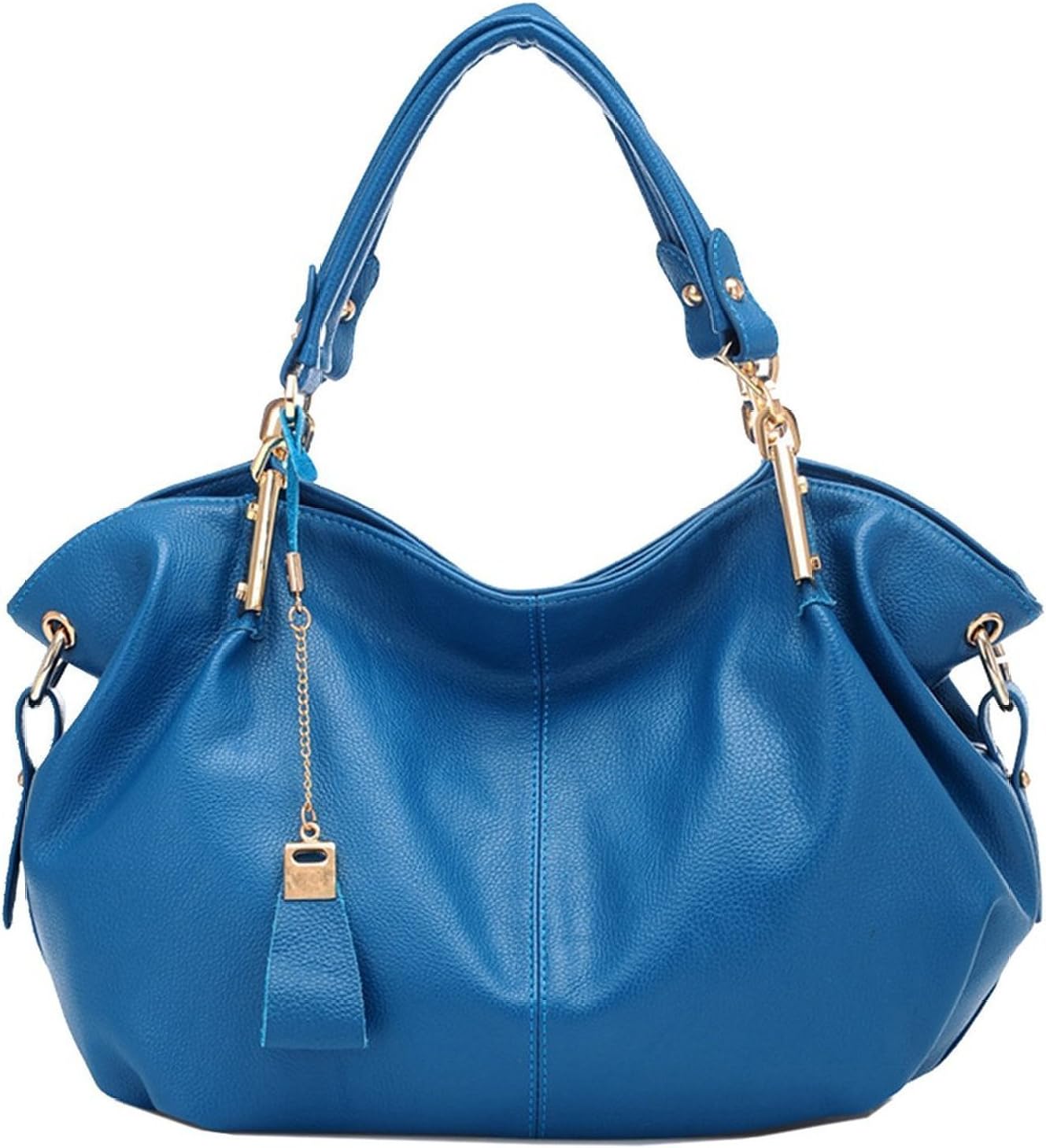 BG174; Women Simple Design Hobo Style Soft Leatherette Casual Handbag