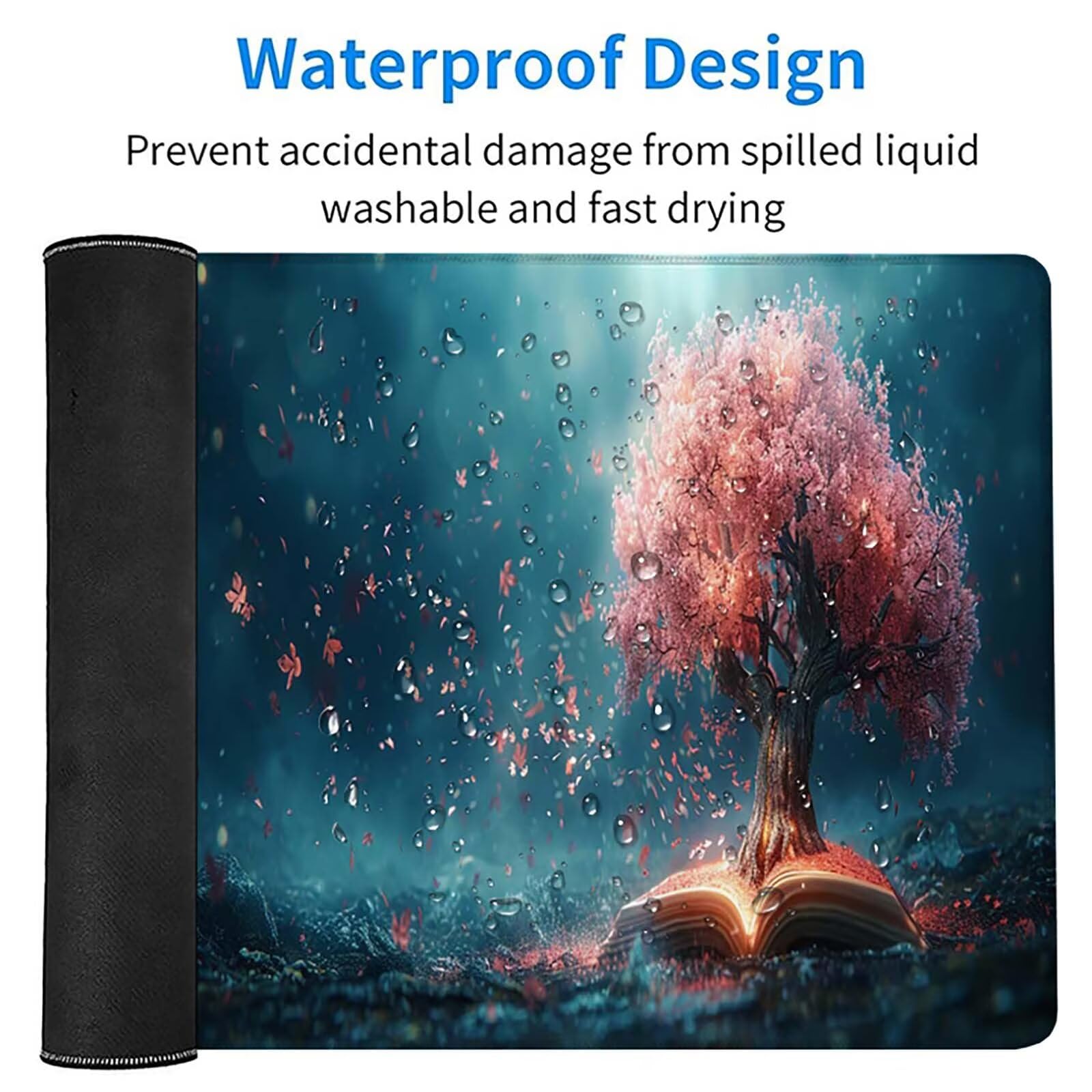 Podkładka pod mysz XXL 1600x800x3mm, szara podkładka pod mysz do gier z antypoślizgową gumową powierzchnią, poprawia precyzję i szybkość, komputer dla gracza i akcesoria biurowe, prezent dla mężczyzn