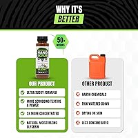 Vista 6 de Grip Clean Limpiador de manos ultra resistente para mecánicos, tecnología de infusión de cáscara de nogal y arcilla que elimina grasa, aceite