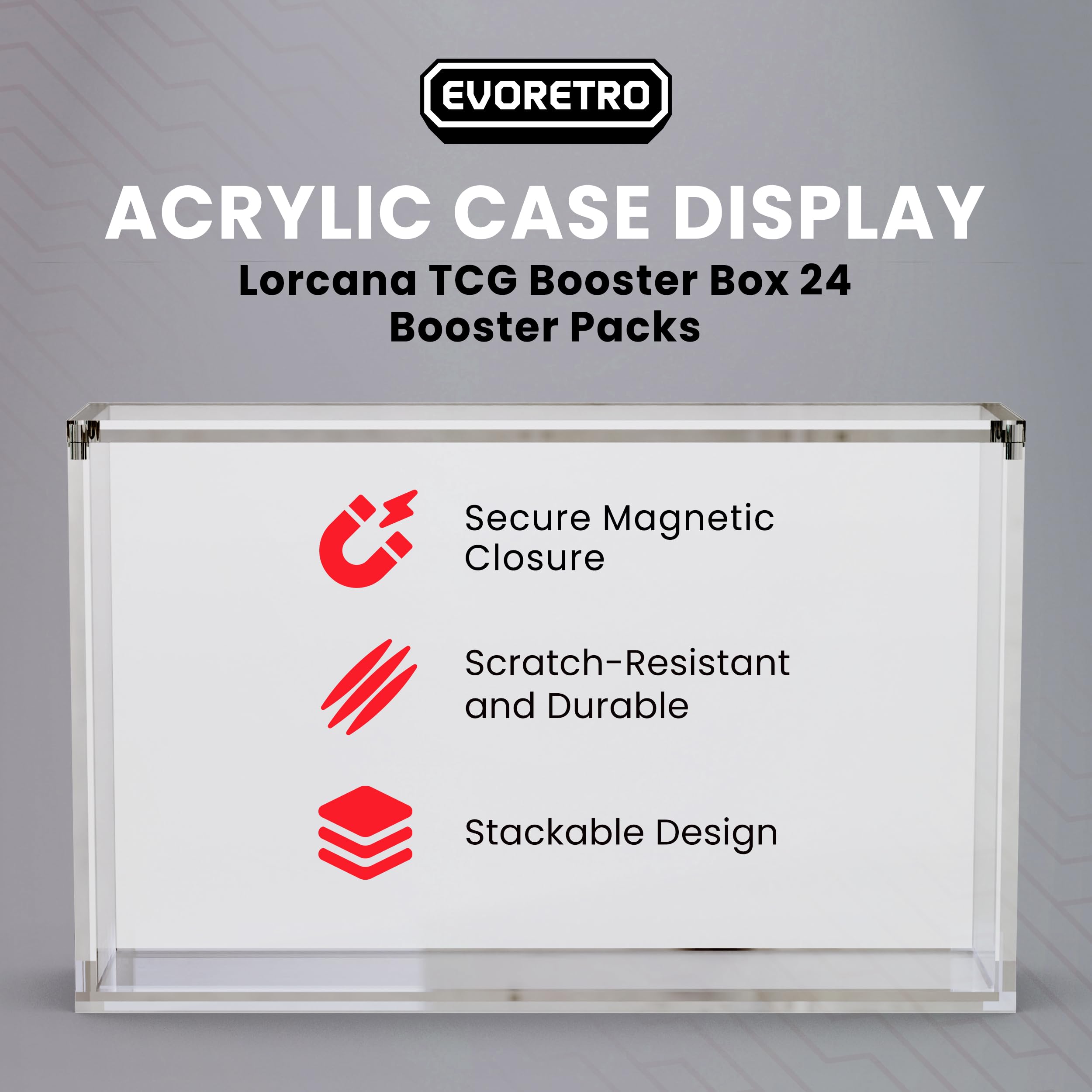 lorcana booster box acrylic case Amazon.com: Acrylic Display Case for Disney Lorcana Booster Box – Premium  Clear Protective Box for TCG Cards – Stackable & Dustproof – Collectible  Storage (Pack of 1) : Toys & Games