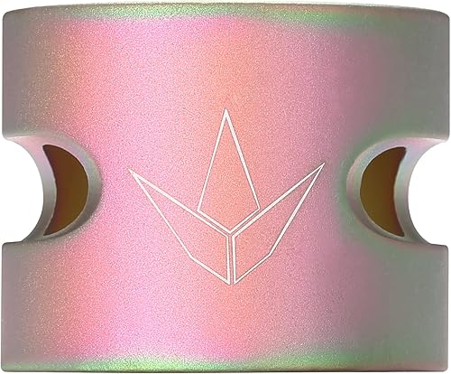 Envy Scooters - Abrazadera de gran tamaño de 2 pernos, de aluminio ligero, doble abrazadera IHC y HIC de compresión para barras estándar y de gran