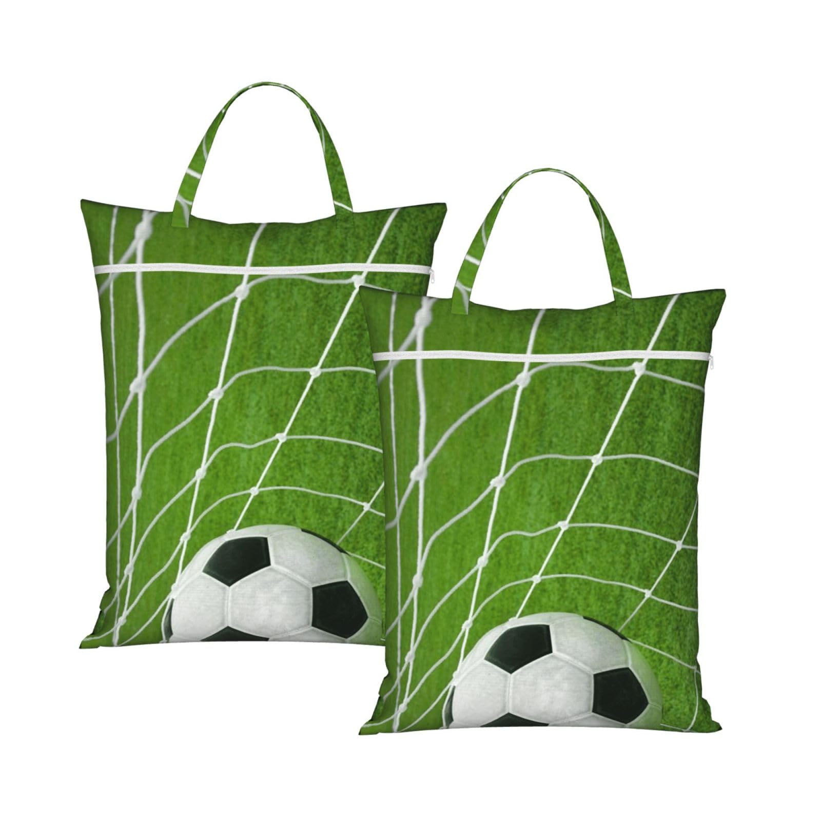 YFSGDLBN soccer printed Travel dirty laundry bag clothes pack Storage Basket Bag