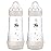MAM 11oz Easy Start Anti-Colic Baby Bottles, Fast Flow, Breastfeeding-Like Silicone Nipple, Reduces Colic, Gas, & Reflux, Easy-to-Clean, BPA-Free, 4 Plus Months