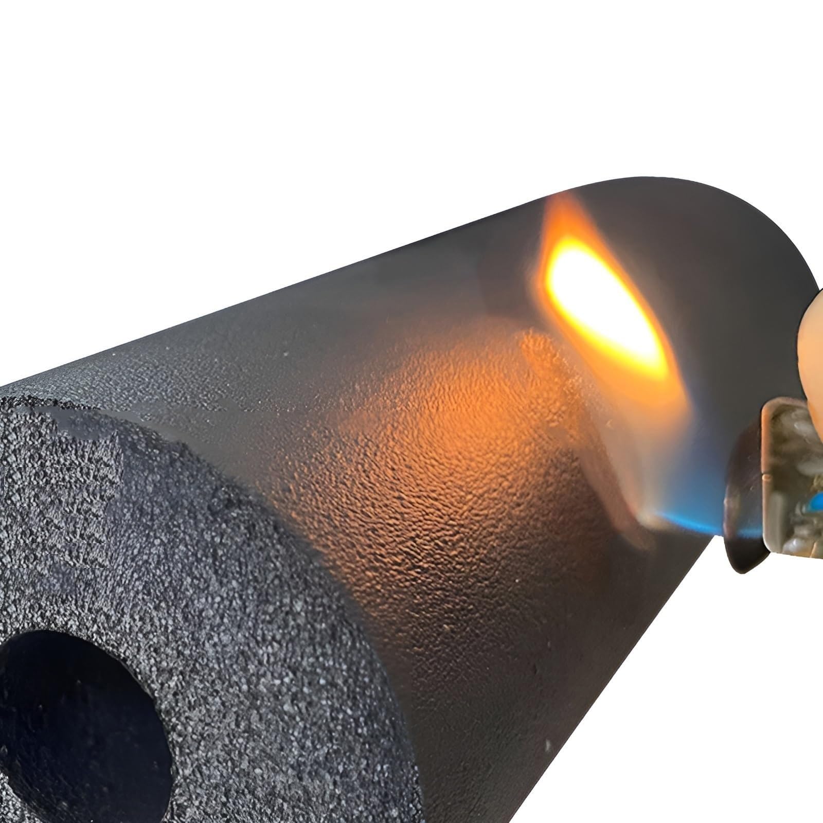 LTSRLL Antifreeze Pipe Insulation Winter Pipe Coverings 30mm Thick Foam Tube Lagging(34mm)