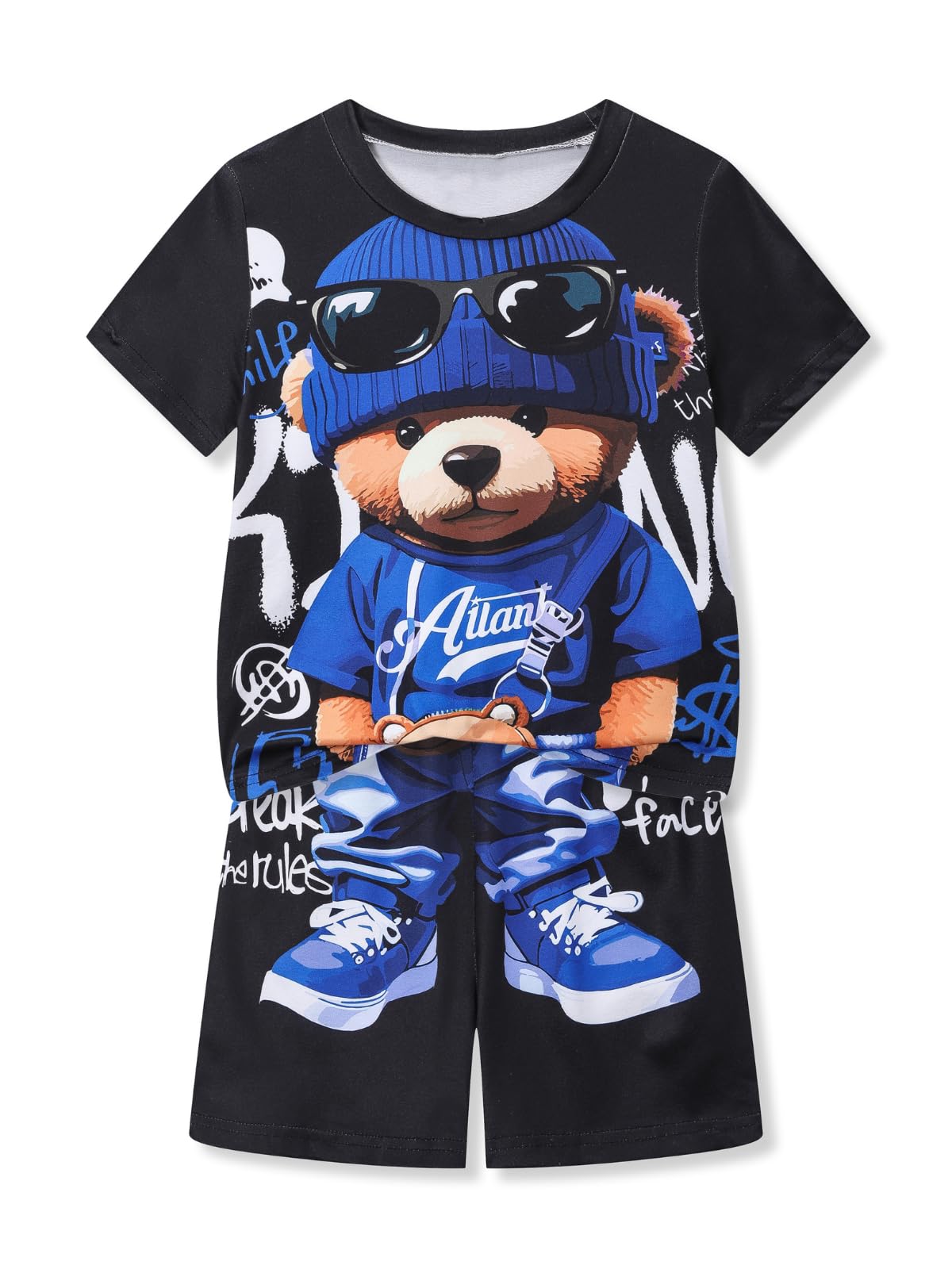 Cakaner Boys' 2-Piece Summer Out