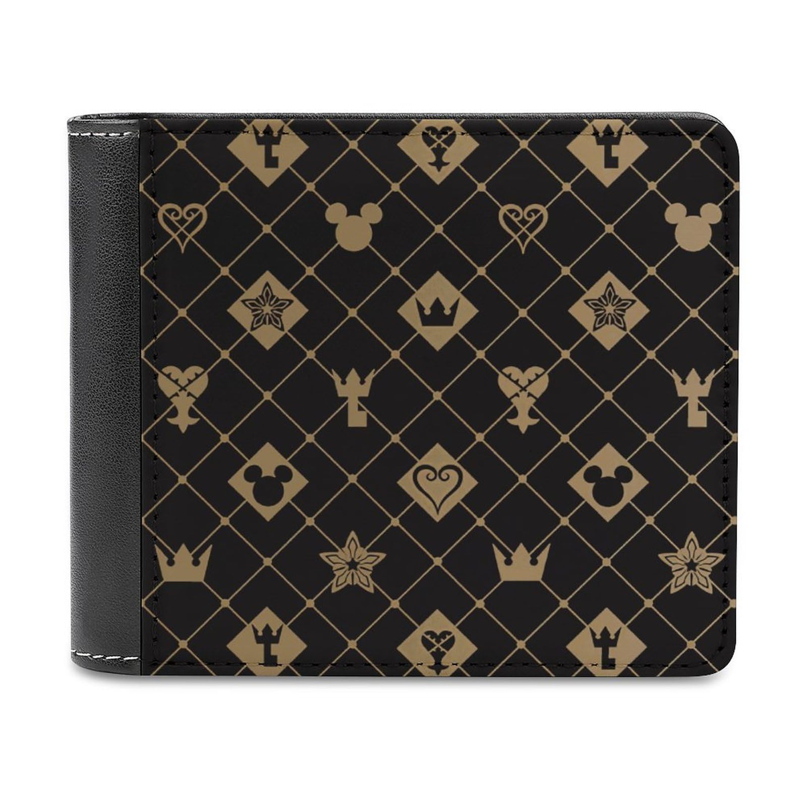 Amazon.co.jp: キングダムハーツ 革財布 二つ折財布 メンズ財布 長財布