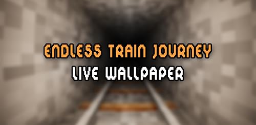 3D Block Craft Train Live Wallpaper | Endless Train for Minecraft Block Craft Screensaver. Pixel Art