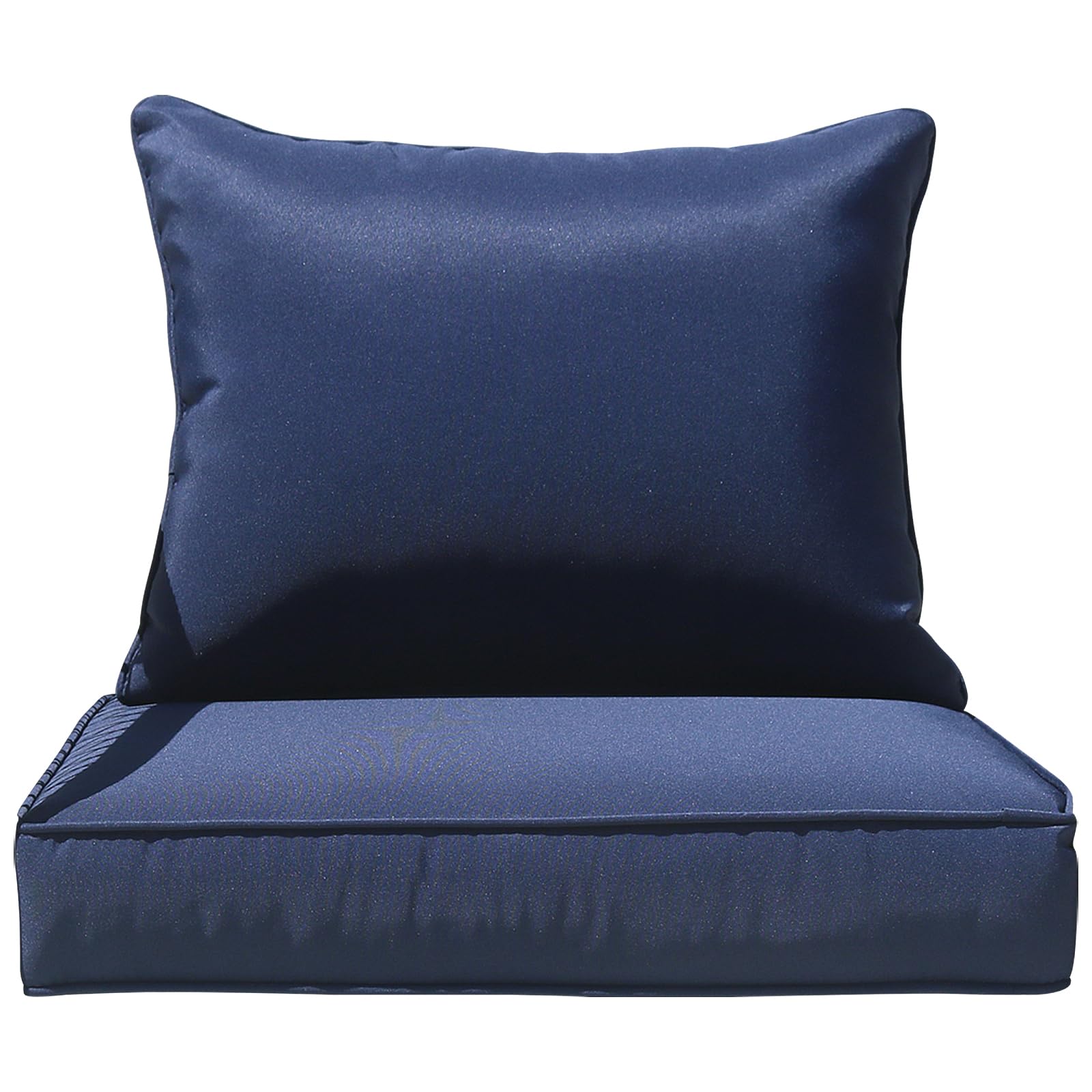 Amazon.com : Jadoxy Outdoor Chair Deep Seating Cushions, Waterproof ...