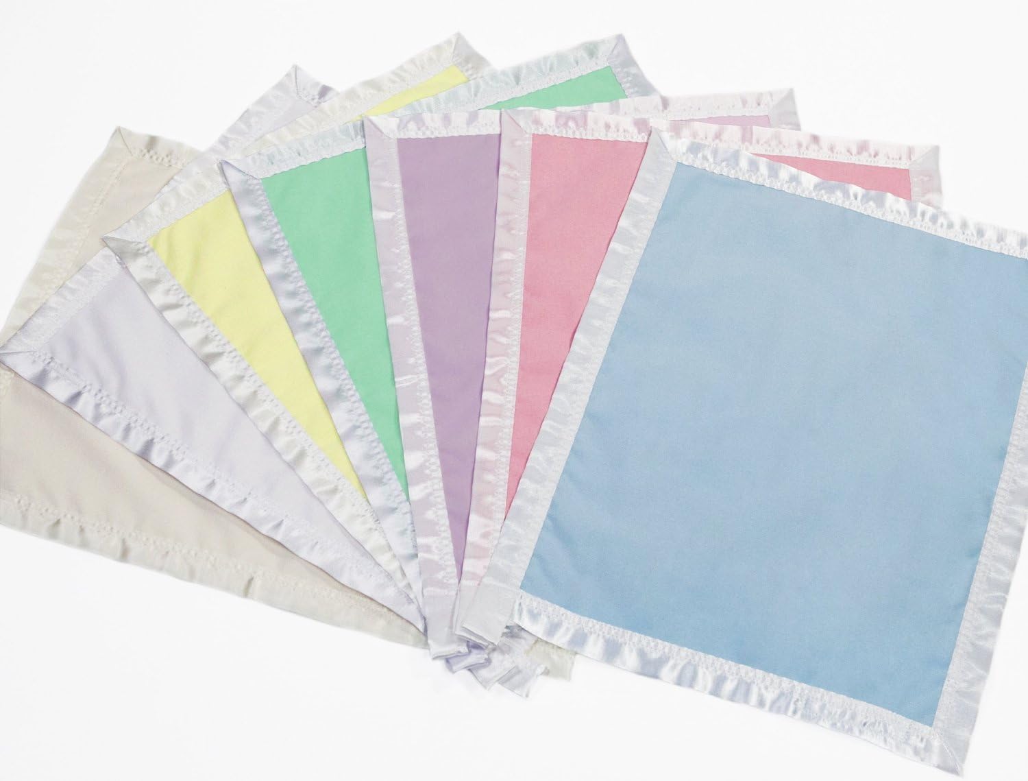 White COMFORT SILKIE Security Blanket ~ The Original. The Best. Award Winning.