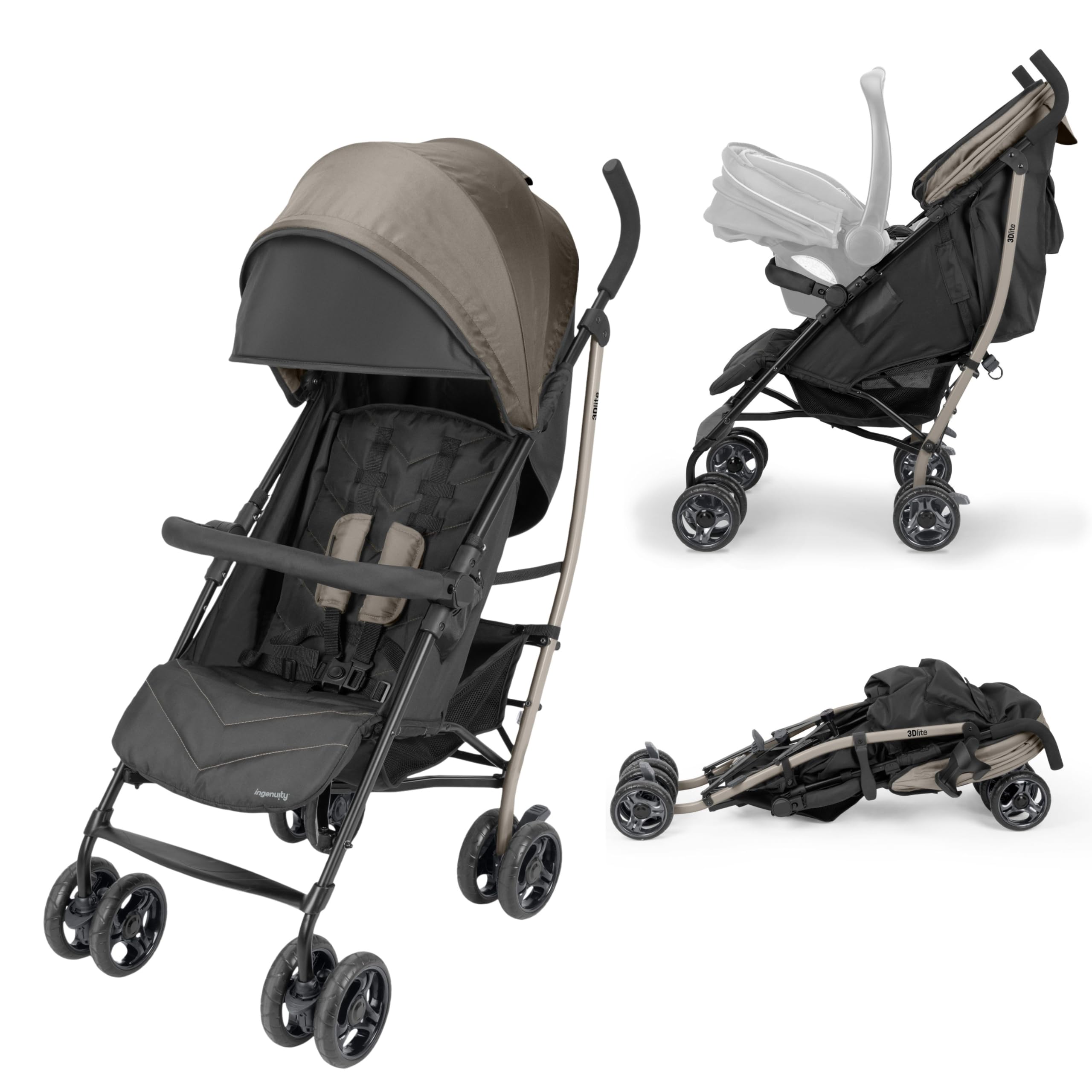 Ingenuity 3Dlite Jewel Convenience Stroller - Baby Strollers | Mubboo