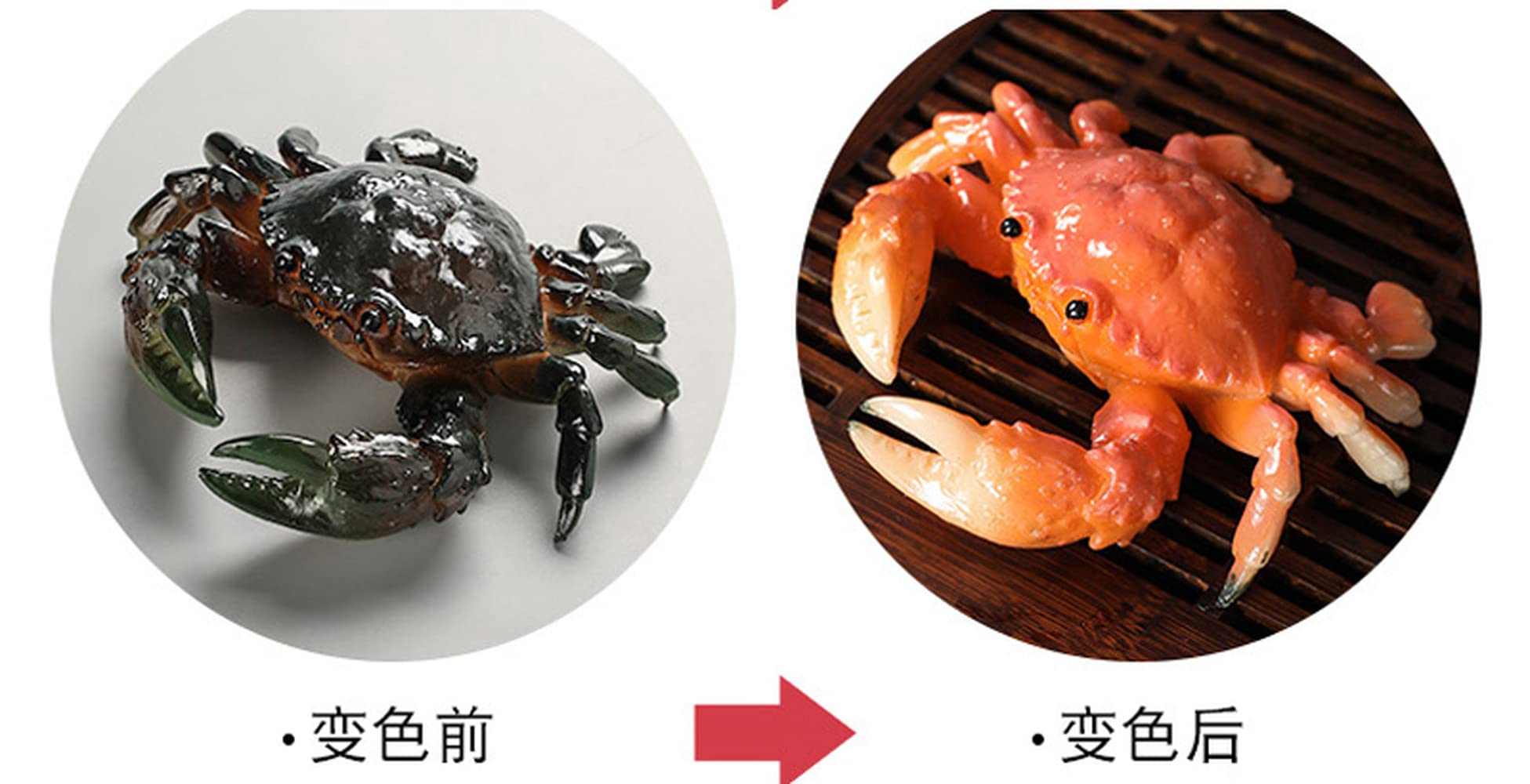 カニページ Amazon.co.jp: XIALON 14cm 色が変わるカニのティーペット