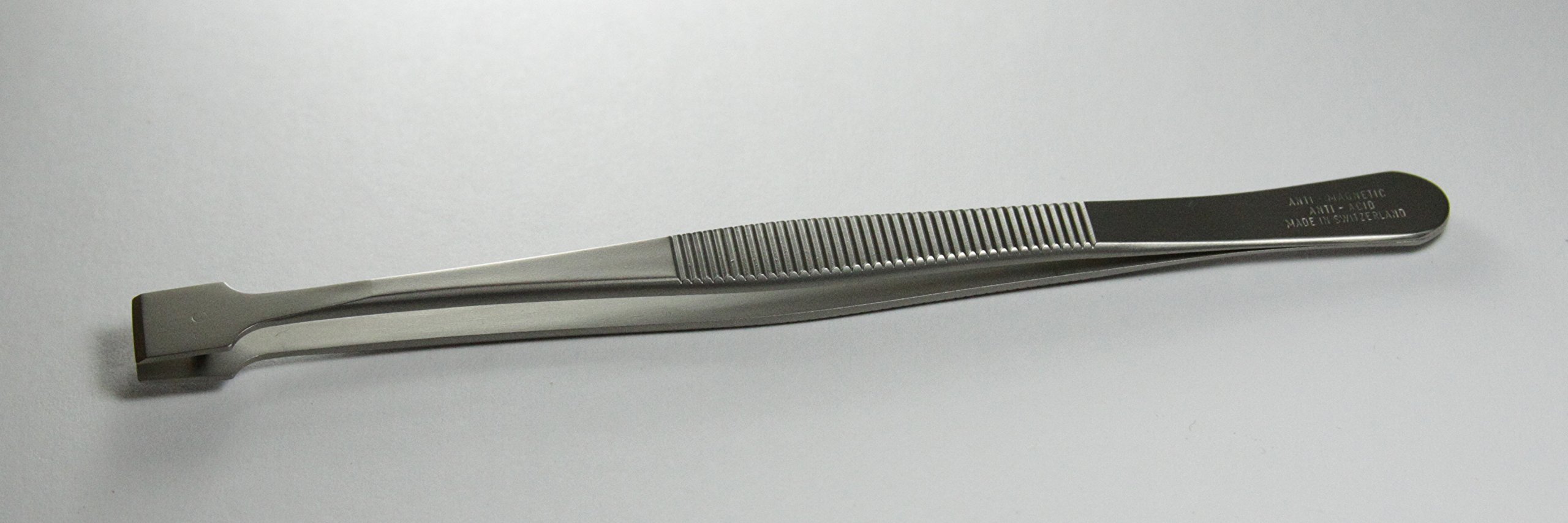 Stainless Steel Ceramic Tweezers Heat Resistant Non Conductive Ceramic Pointed Tip DIY Ceramic Tipped Tool