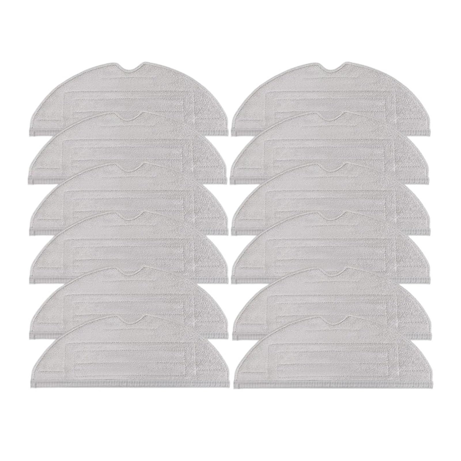 HIZON Mop Cloths ，Compatible For Roborock， S7 S8 S7Maxv Ultra S7Max S8Pro Ultra S7Maxv Plus S8+ S70 S75 T7S/G10/G10S/G10s Pro Vacuum Robot(SET4)