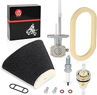 Vista 5 de Filtro de aire de espuma y válvula de combustible Petcock para Yamaha Raptor 660R 660 R YFM660R 2001 2002 2003 2004 2005 5LP-14451-01-00