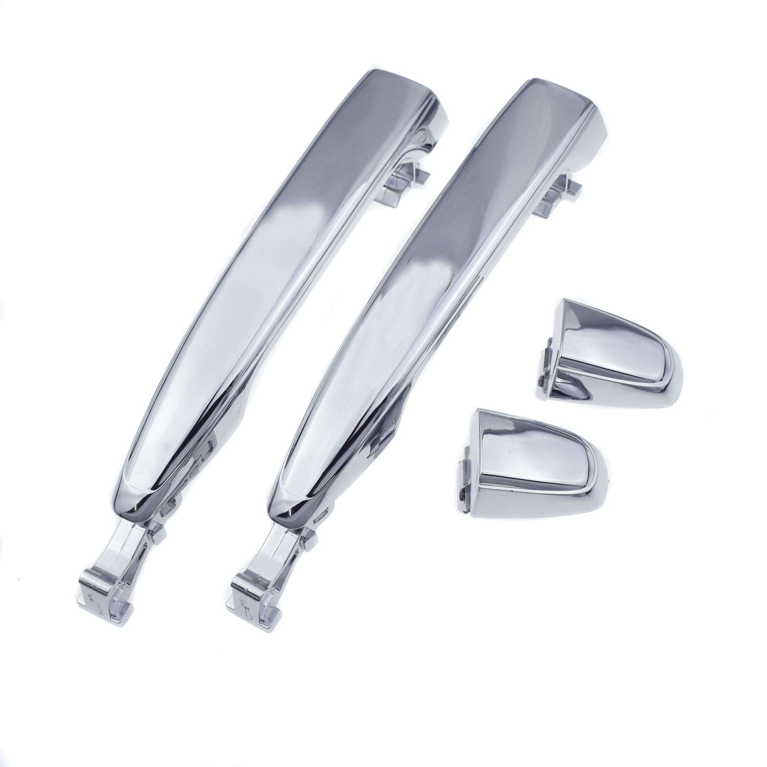 Hufagyg 2Pcs Rear Lh Rh Kit 2 Pcs For Toyota Chrome Outside Door Handle Front Rear Left Driver Right