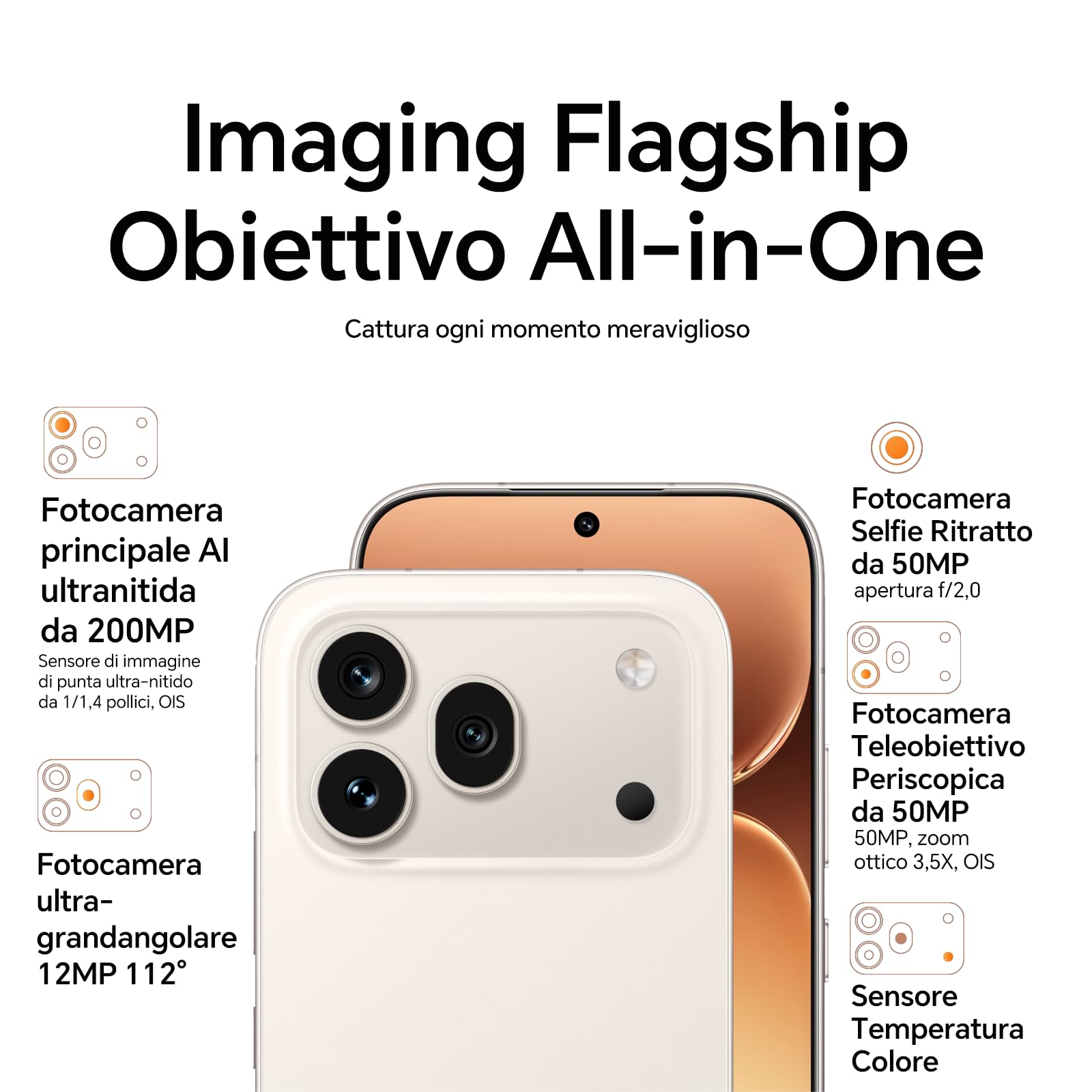 HONOR 600 Pro 5G Smartphone Cellulare, 6,57" 120Hz AMOLED, Fotocamera Tripla 200MP, Batteria 6400mAh, Ricarica Rapida 80W, IP68/IP69K, Snapdragon 8 Elite, Android 16
