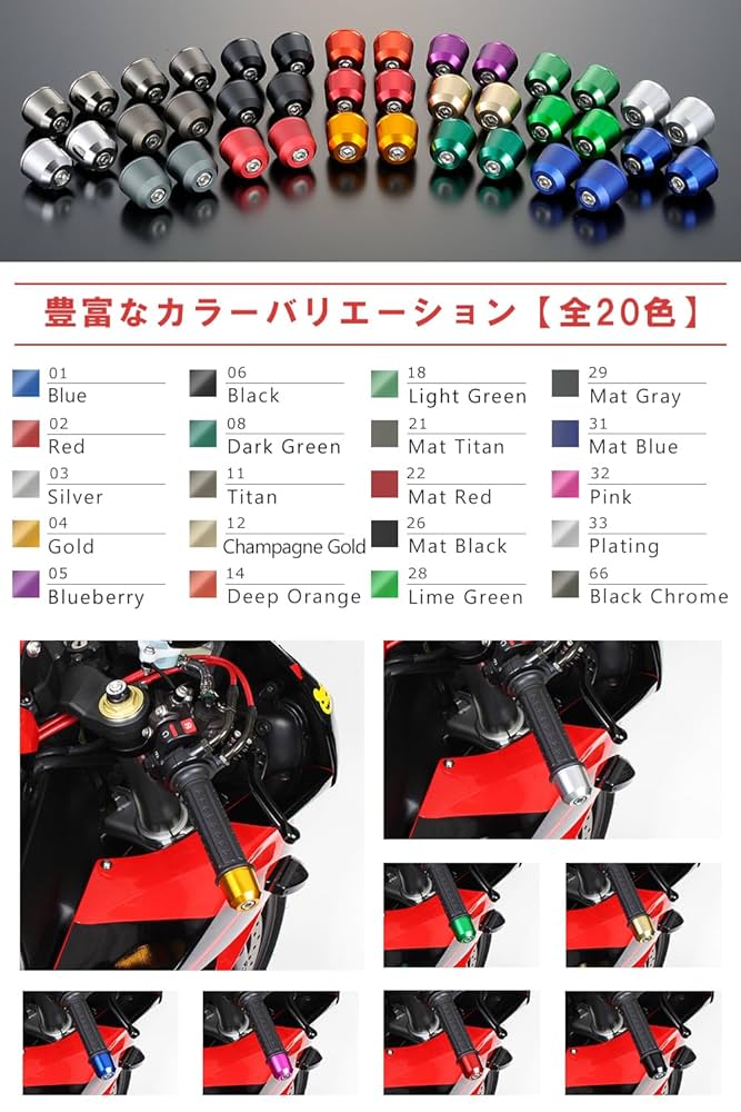 005 セット確認用 Amazon | ポッシュフェイス(POSH FAITH) バイク用品 ハンドル