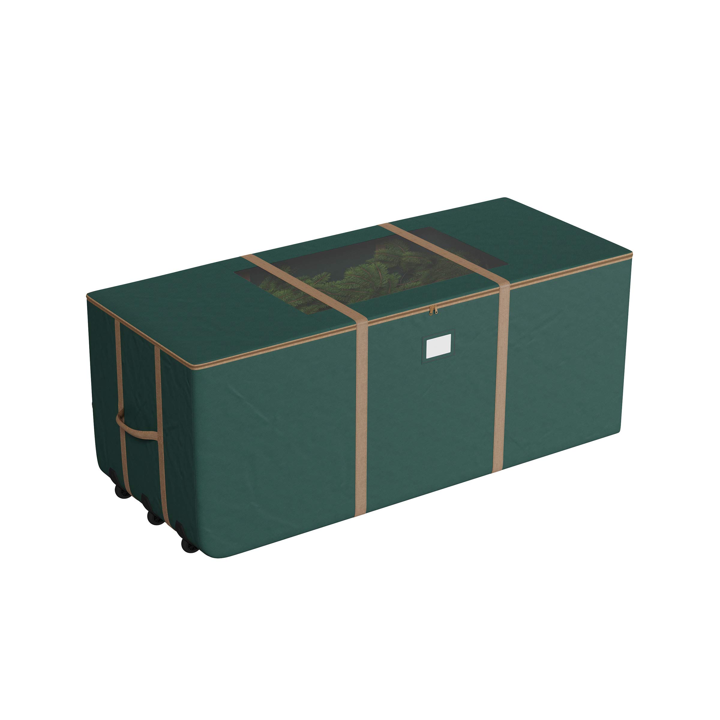 Photo 1 of **BOX CUTTER TEAR**
Elf Stor Premium Christmas Tree Storage Bag, fits up to 9ft Tree, Green 9 FT GREEN