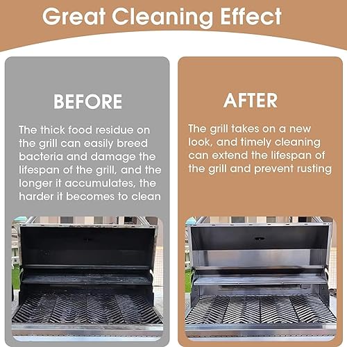 Miniatura 5 de Paquete de 3 bloques de ladrillos para parrilla de piedra pómez, kit de limpieza de piedra pómez negra, desincrustación de ladrillos para eliminar