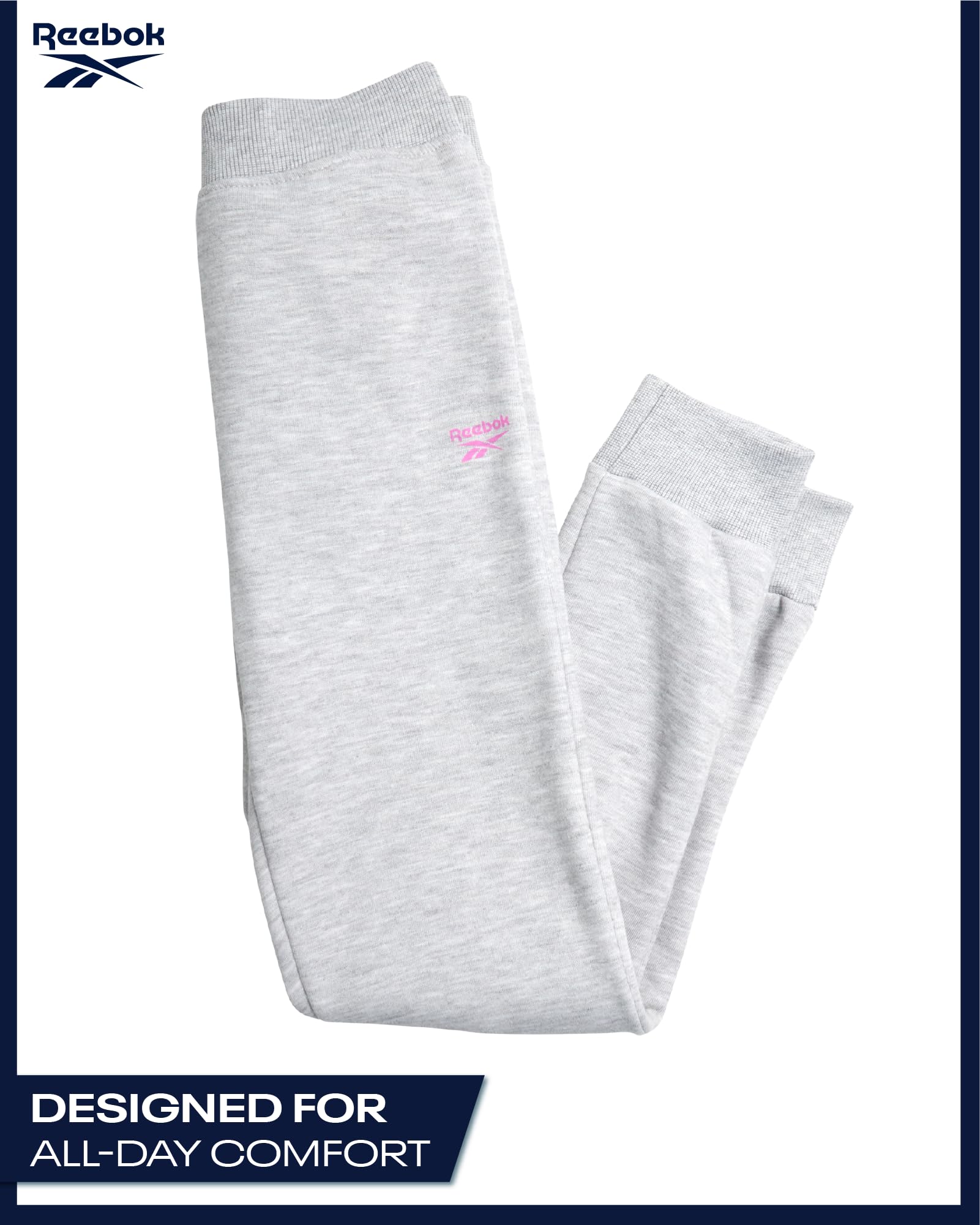 Reebok set da jogging 2 pezzi con felpa con per ragazze cappuccio e pantaloni sportivi
