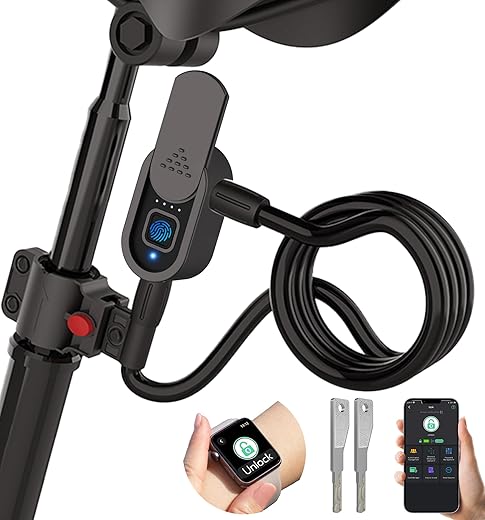 Anweller Fingerprint Bike Lock