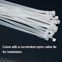 Vista 6 de TNZMART Red de respaldo de béisbol negra Red de práctica de béisbol Red de barrera deportiva duradera Red de bateo para béisbol