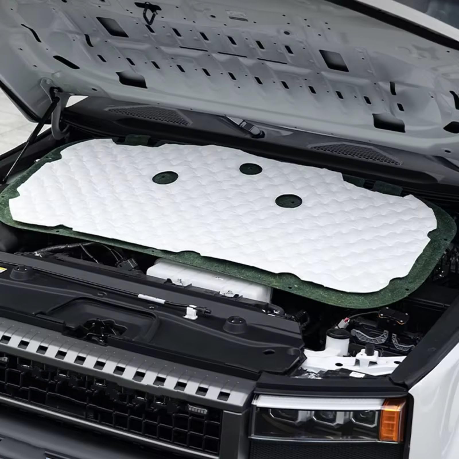 Dämmung Haube Motorhaube Sound Pad Auto Vorne Wärmedämmung Baumwolle Kompatibel Mit Toyota Für Land Für Cruiser Für Prado Für LC250 2024 2025