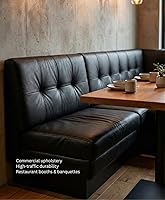 Vista 6 de Pieles de cuero de vaca de grano natural (negro, 10 pies cuadrados)