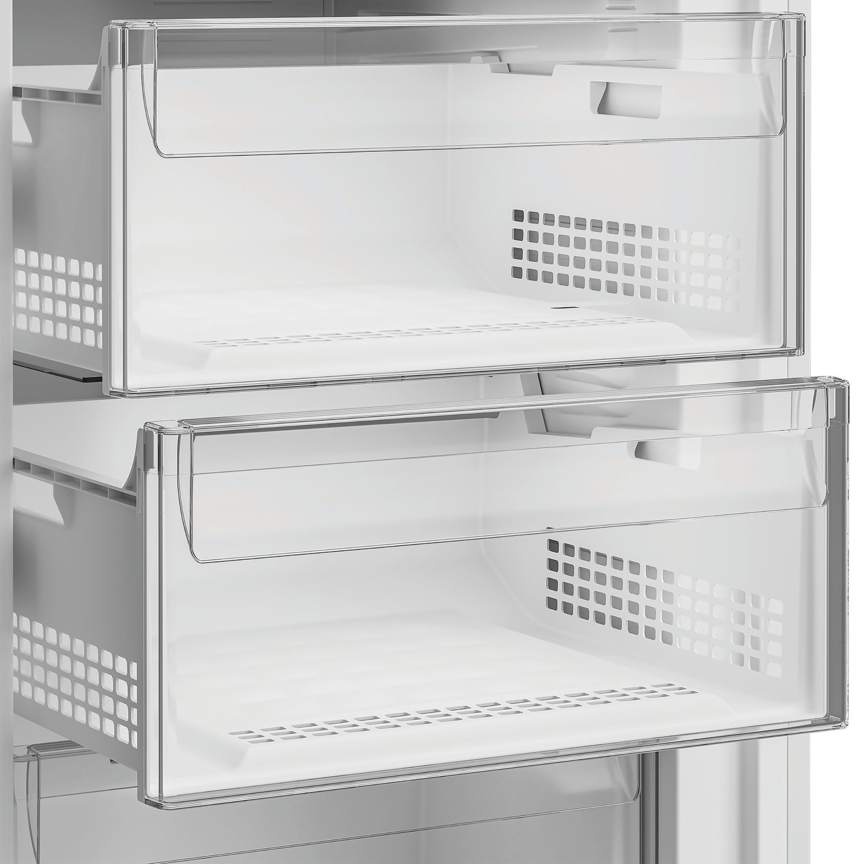 Bauknecht GKN PI19170C NoFrost Gefrierschrank 70 cm, 404 l, Supergefrierfunktion, Touch Display, 6 Gefrierschubladen, Soft Opening, Edelstahl-Look